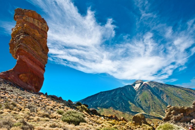 Пейзажи на территории Nacional de El Teide не оставят равнодушным никого.